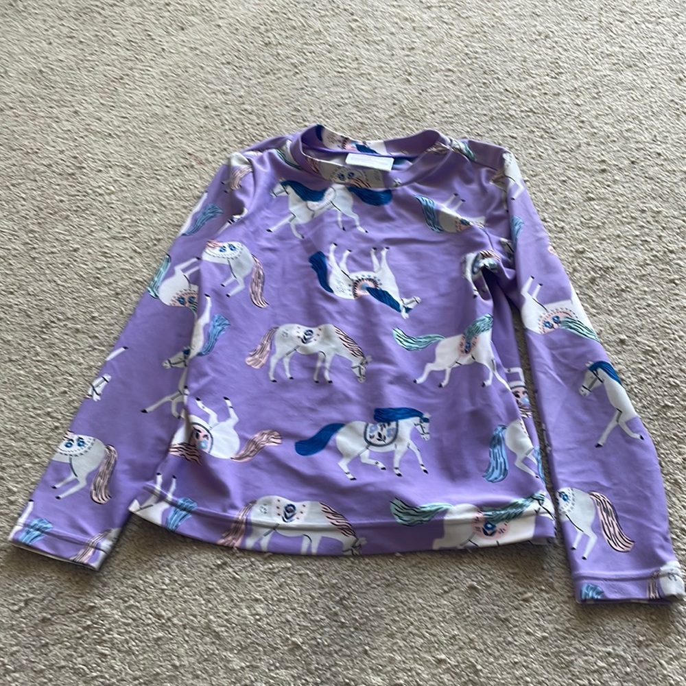 Hanna Andersson unicorn rashguard